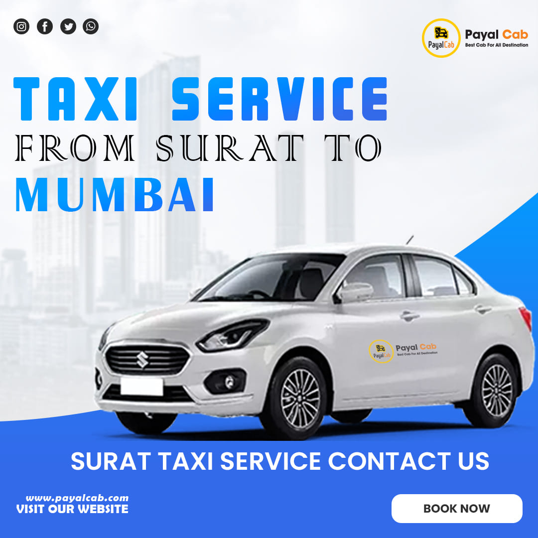 mumbai to surat taxi