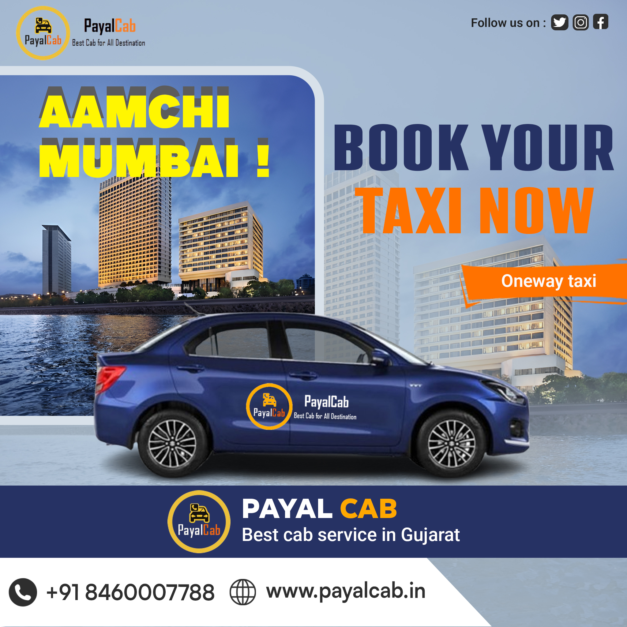 Can we book Payal Cab from Mumbai airport?